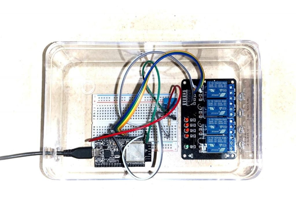 ESP32 - WiFi | Relay | Temperature | Humidity